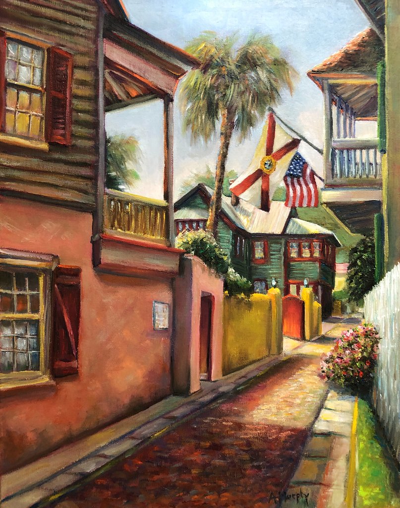 Flags of Aviles Street (St. Augusting, FL)